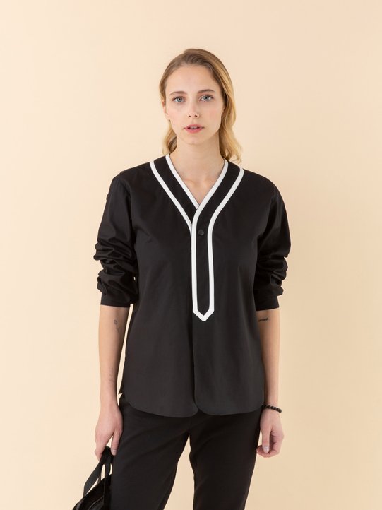 black and off white cotton poplin shirt_11