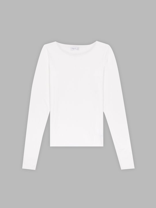white extra-long sleeves Ultra t-shirt_1