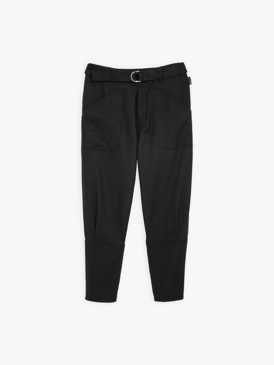 black flannel Ninja men's trousers_1