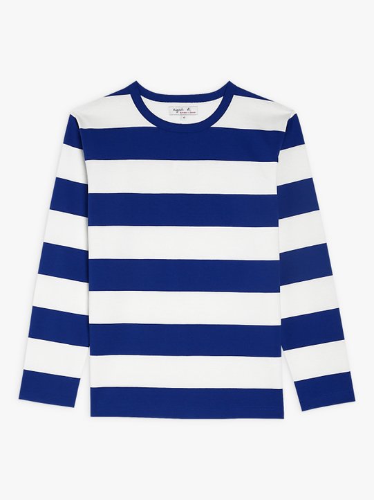 cool t-shirt with wide stripes_1