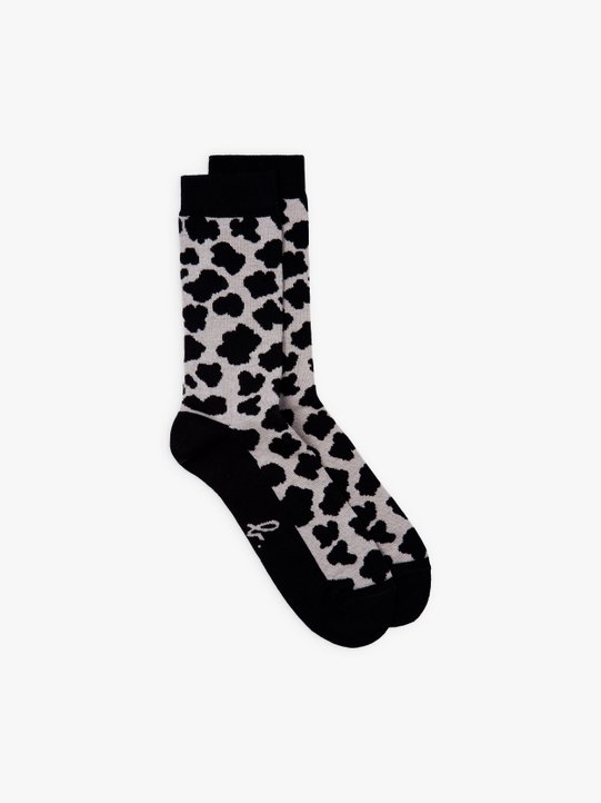 the panther motif Lenny sock_1