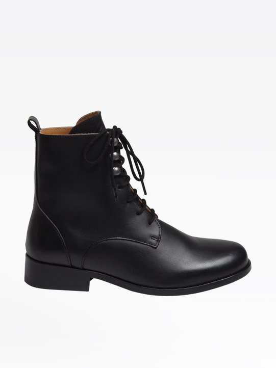 black leather Jeanne ankle boots_2