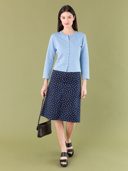 blue skirt with rice grain print_11