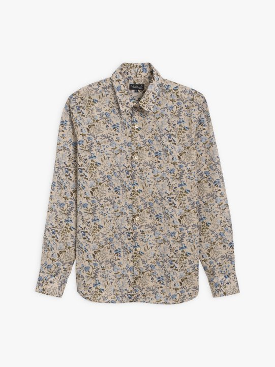 beige Thomas shirt with floral print_1
