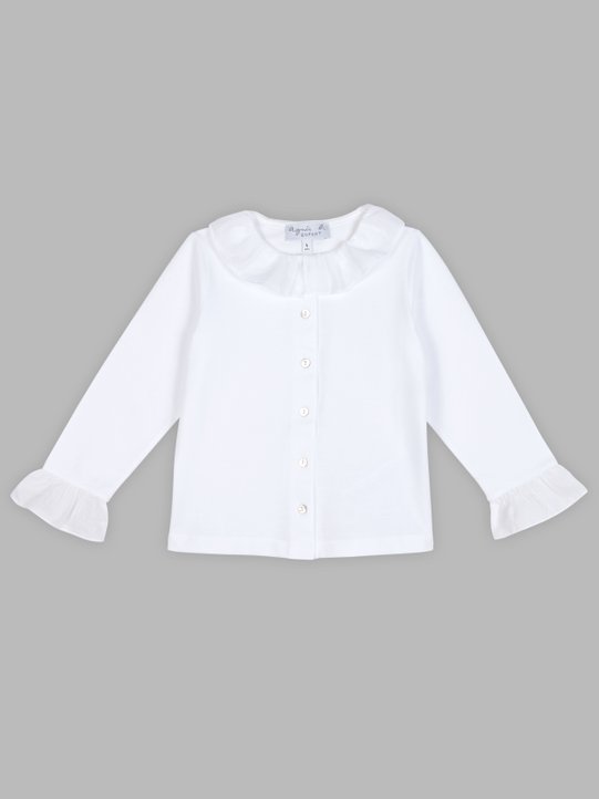 white ruffled cotton shirt_1