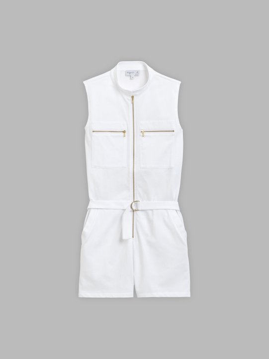 white jersey Handy playsuit_1