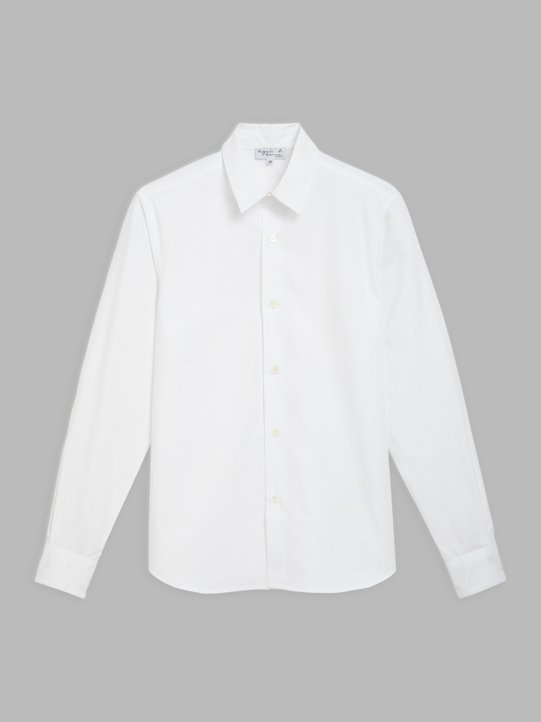 white cotton poplin Syd shirt_1