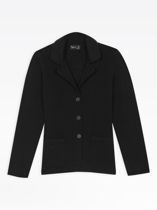 black cashmere Clifford jacket_1