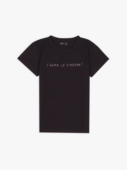black short sleeves Brando "cinema" t-shirt_1