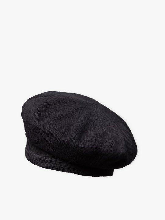 black cotton beret_1