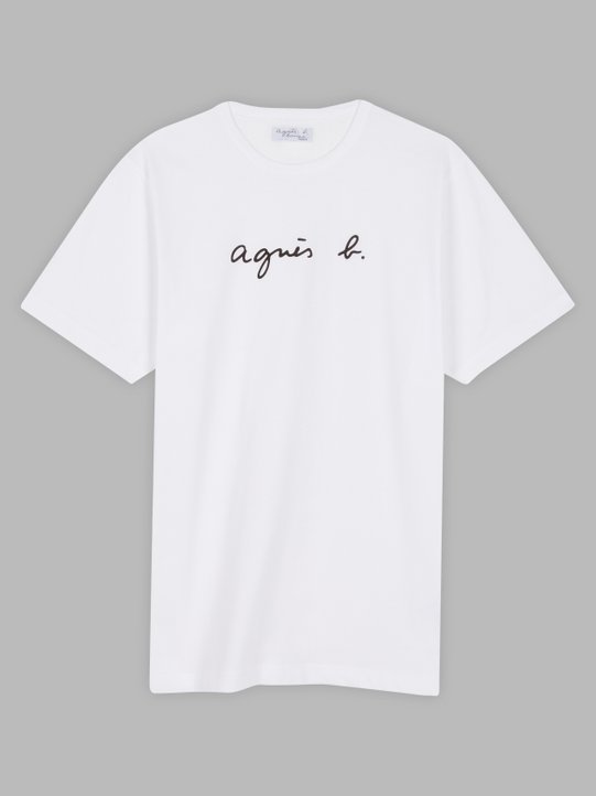 white short sleeves Coulos "agnÃ¨s b." t-shirt_1