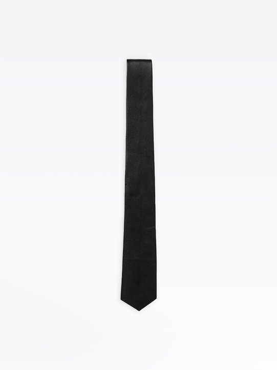 black leather tie_2