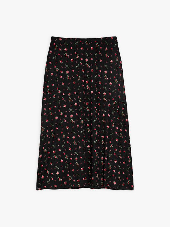 black amande mid-length skirt_1