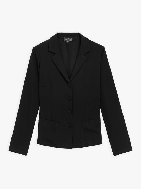 black crepe lio jacket_1