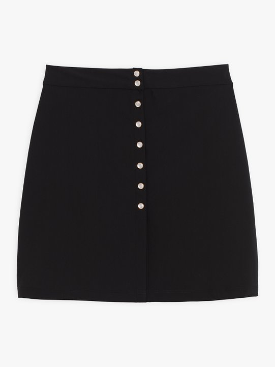 black New Snaps skirt_1