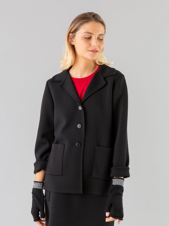 black Woven Charlotte jacket_11