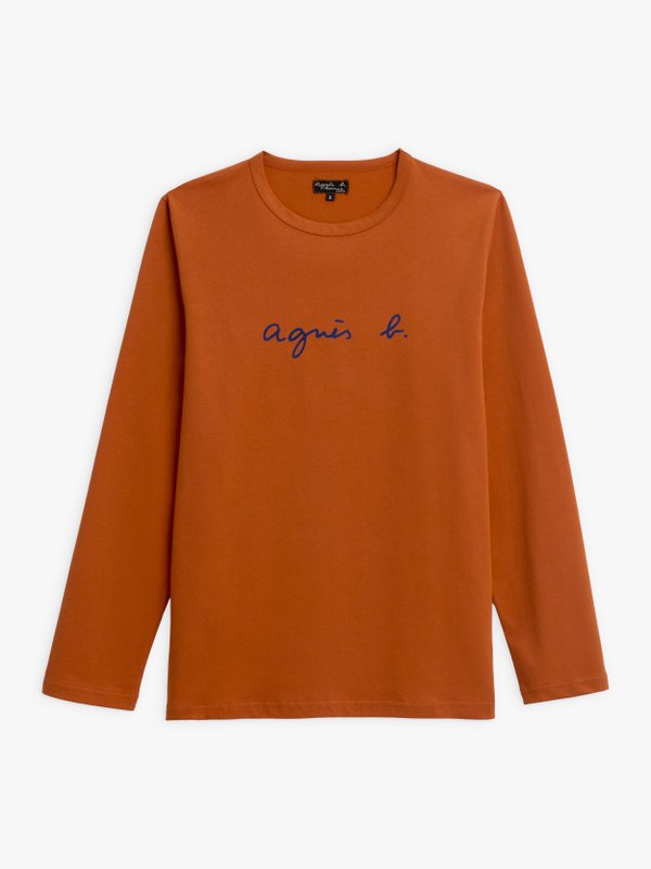 long sleeves "agnÃ¨s b." coulos t-shirt_1