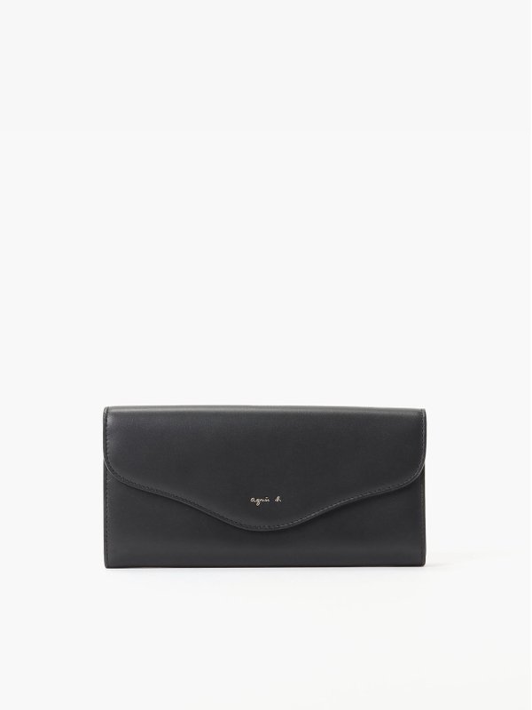 black long leather wallet_1