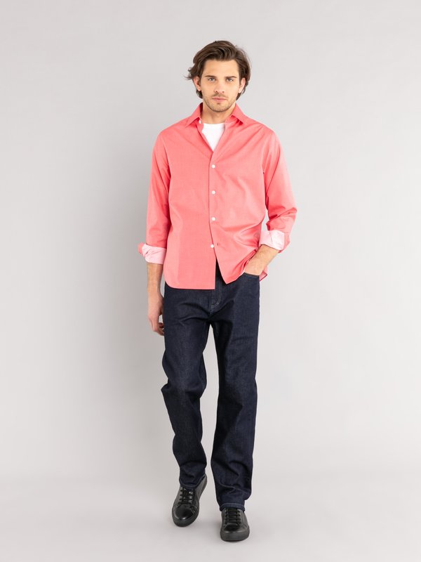 guava pink cotton andy shirt_12