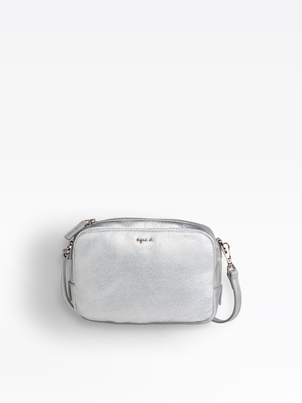 silver leather cross-body bag_1