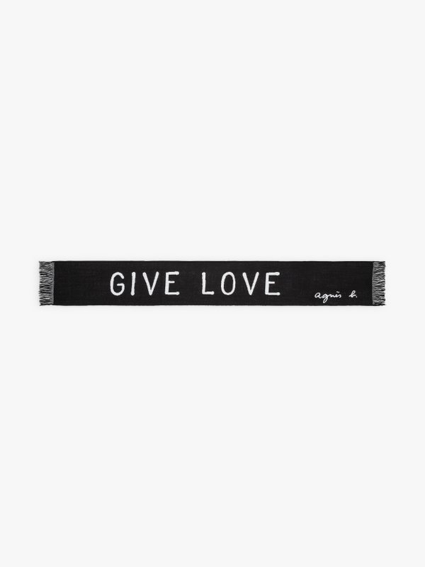 Give Love scarf_1