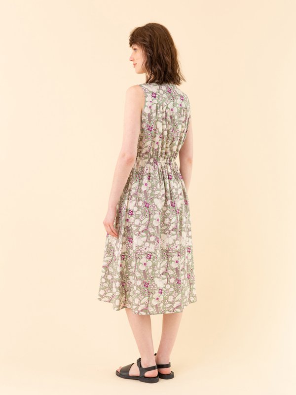green To b. by agnÃ¨s b. dress with floral print_12