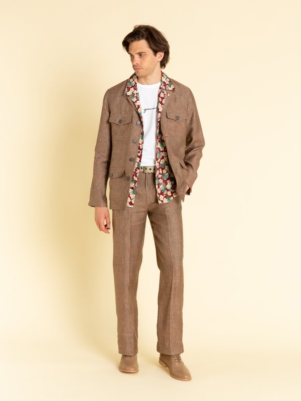 brown organic linen trousers_11
