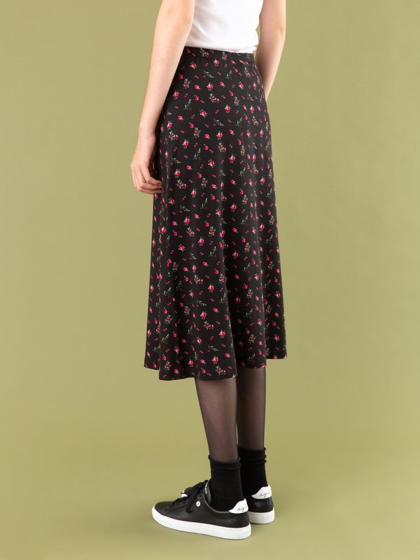 black amande mid-length skirt_13