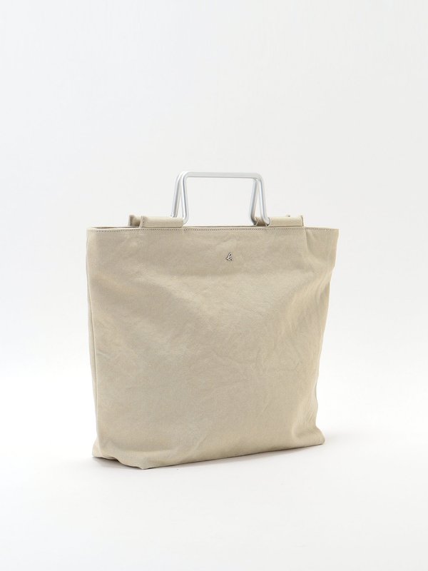 cotton shopping bag with metal handles_3