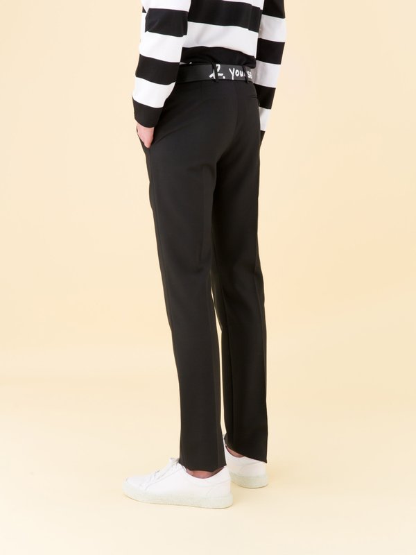 black Lucky slim trousers_13