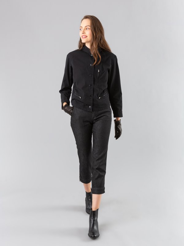 black cotton New Tambourin jacket_12