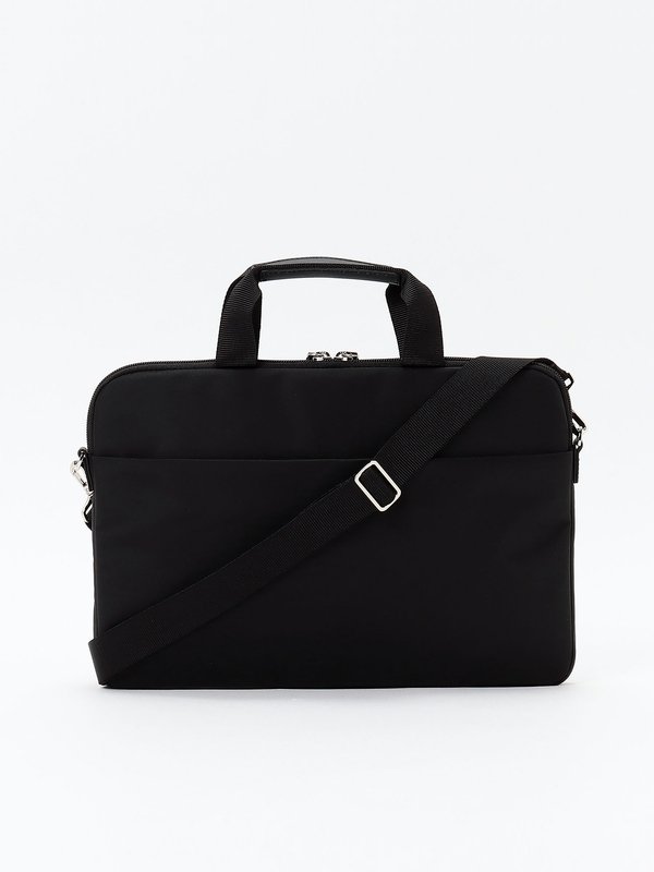 black nylon laptop bag_2