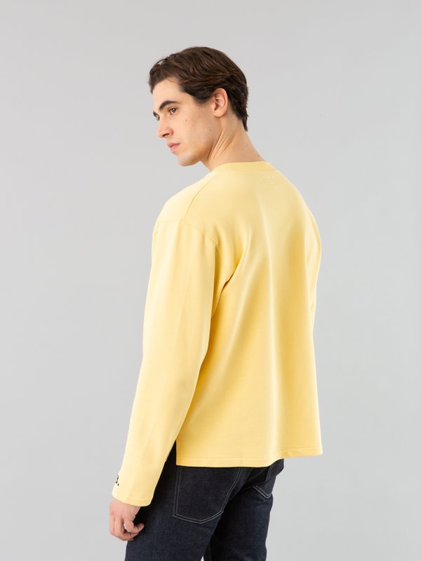 yellow "B." embroidery AgnÃ¨s sweatshirt_14
