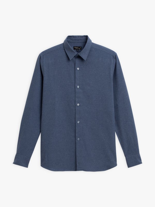 blue cotton Andy shirt_1