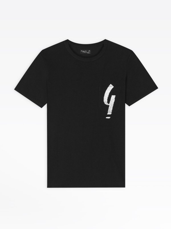 black short sleeves irony t-shirt_1