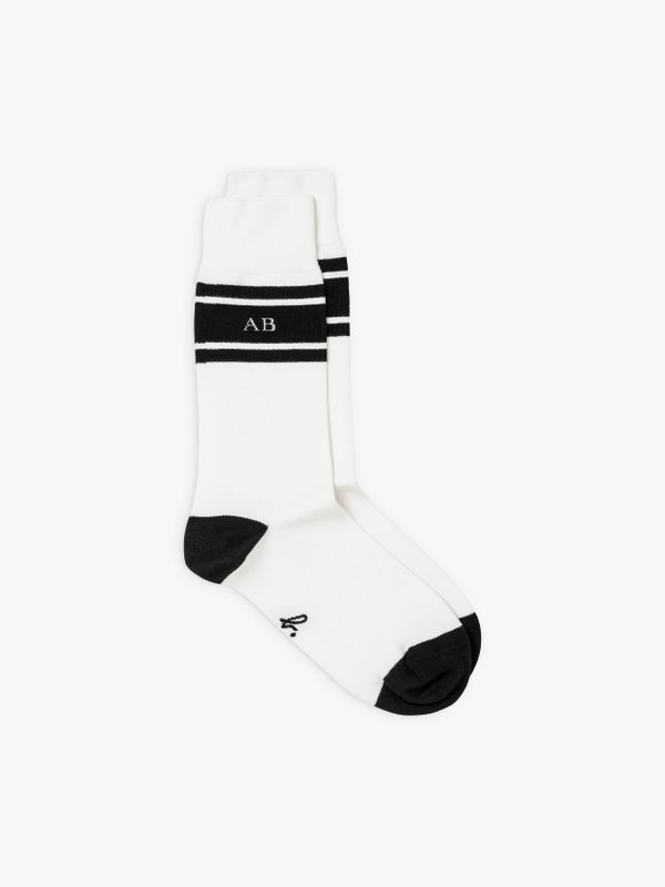 white and black marcel socks_1