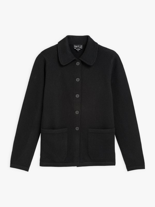 black cashmere Canton jacket_1