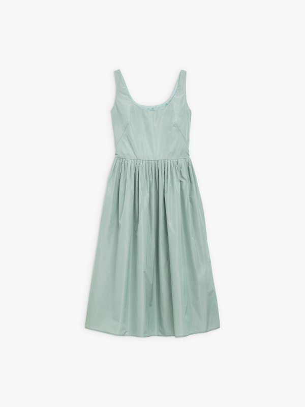 light green taffeta joanna dress_1