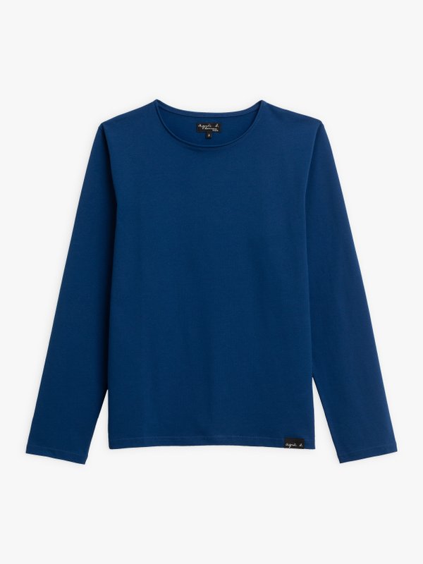 blue long sleeves roulotte t-shirt_1