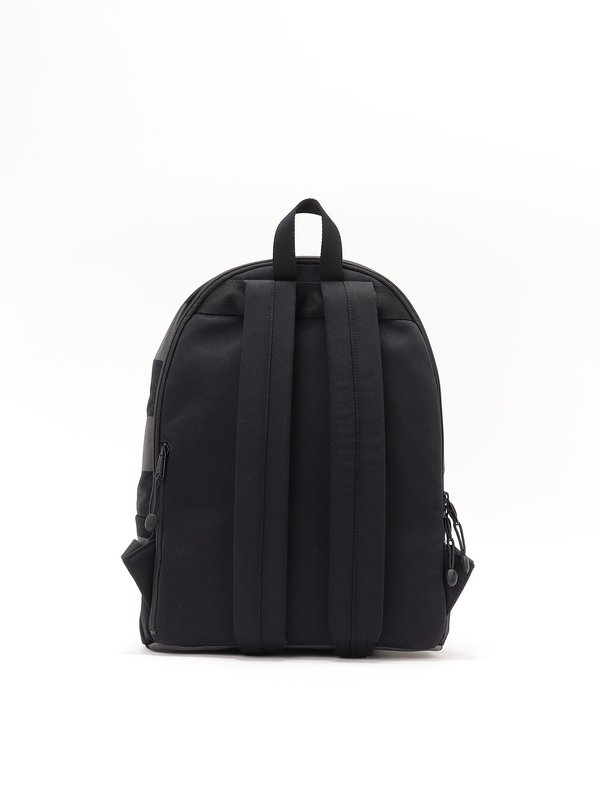black and grey striped backpack_2