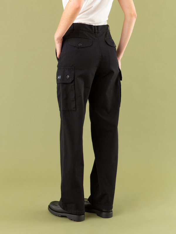 black treillis trousers in cotton canvas_13