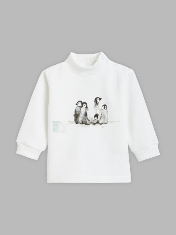 Mathilde Zajaczkowski artist Futur sweatshirt with penguins_1