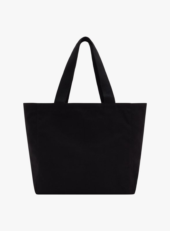 black canvas "b." tote bag_2