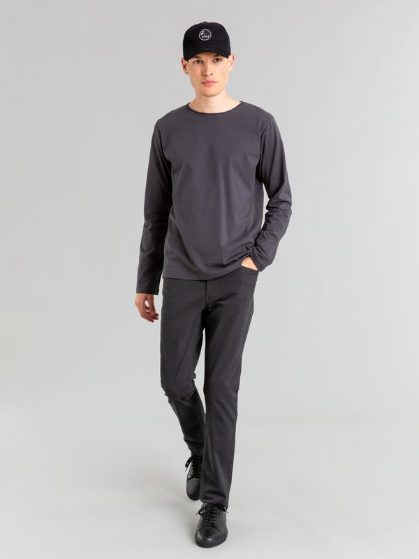 charcoal long sleeves Roulotte t-shirt_12