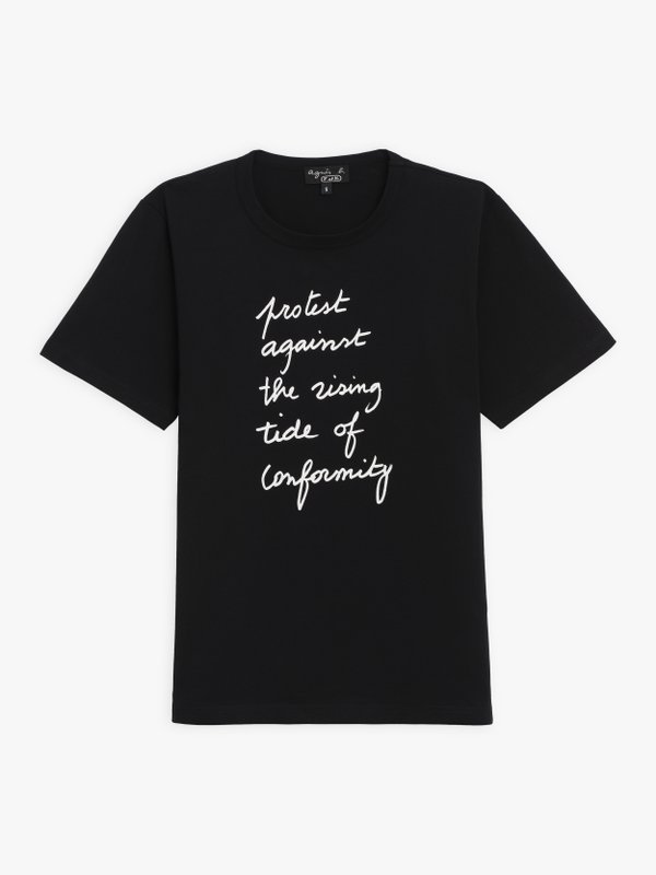 black message unisex t-shirt_1