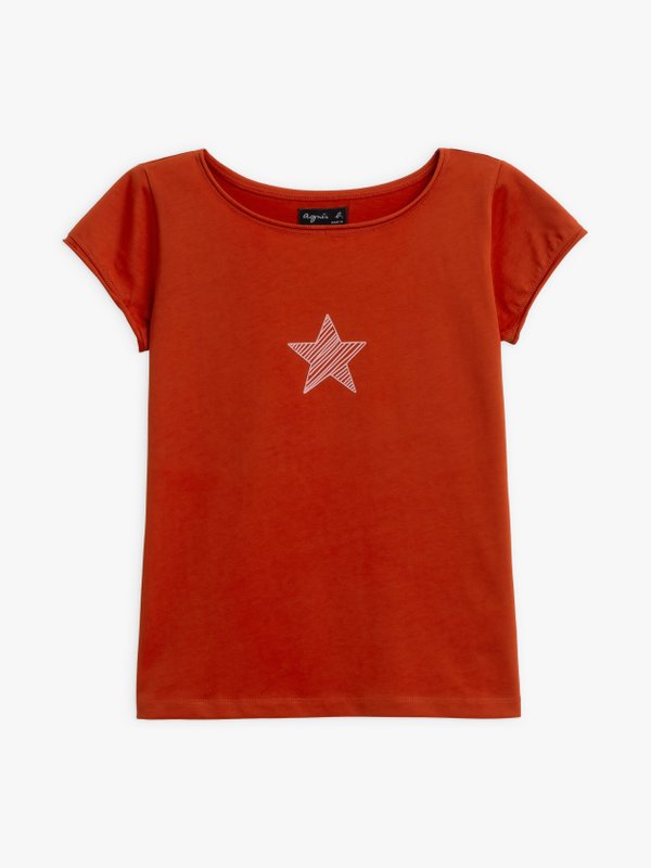orange short sleeves Australie t-shirt_1