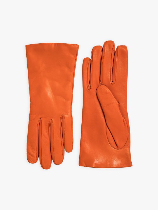 orange leather Marie gloves_1