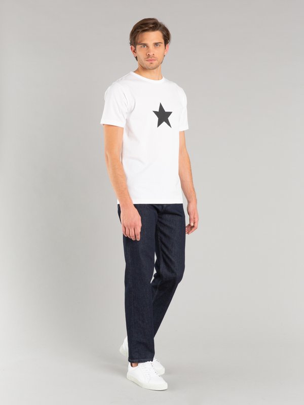 white short sleeves Coulos star t-shirt_12