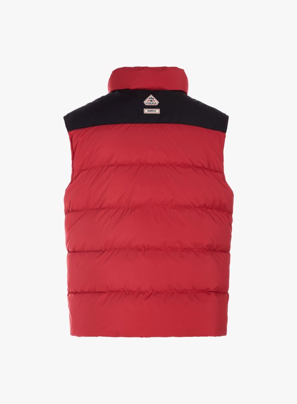 red and black agnÃ¨s b. with Pyrenex Azet unisex down jacket_2