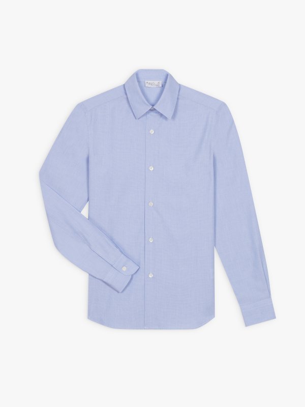 blue cotton shirt syd_1